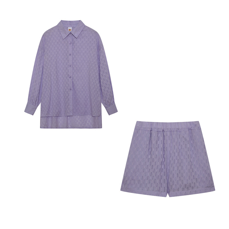 Arvae™ Liz | Airy shirt and shorts set