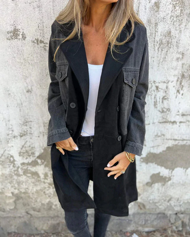 Arvae™ Selena | Denim and Suede Jacket