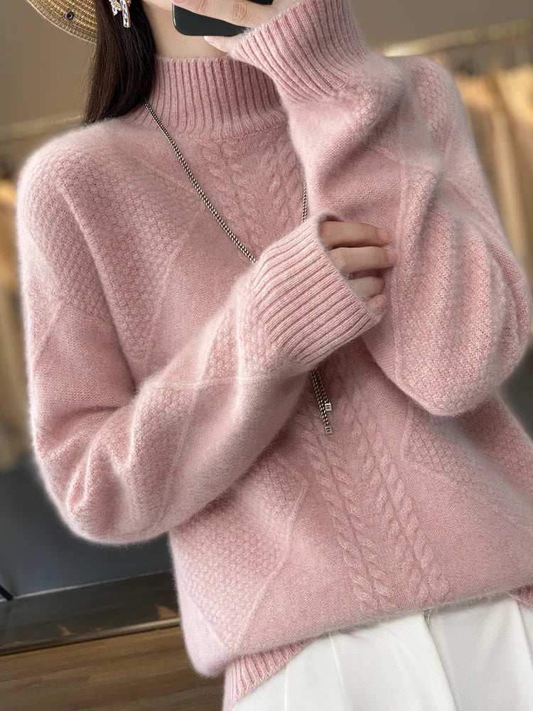 Arvae™ Ellie | Luxurious Sweater with High Collar