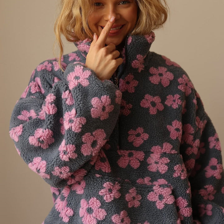 Arvae™ Daisy | Fleece Sweater Bloom