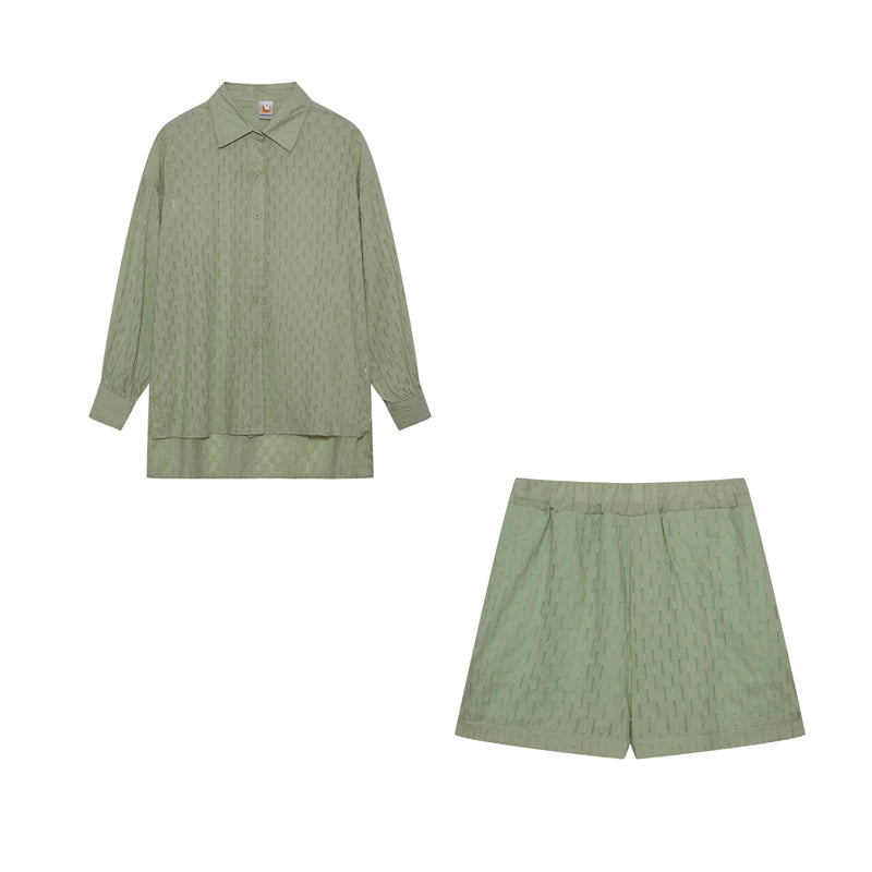 Arvae™ Liz | Airy shirt and shorts set